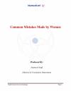 Common Mistakes Made by Women